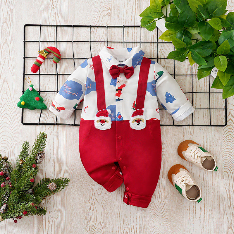 Suitable for 23/26/28 inch Christmas baby bodysuits