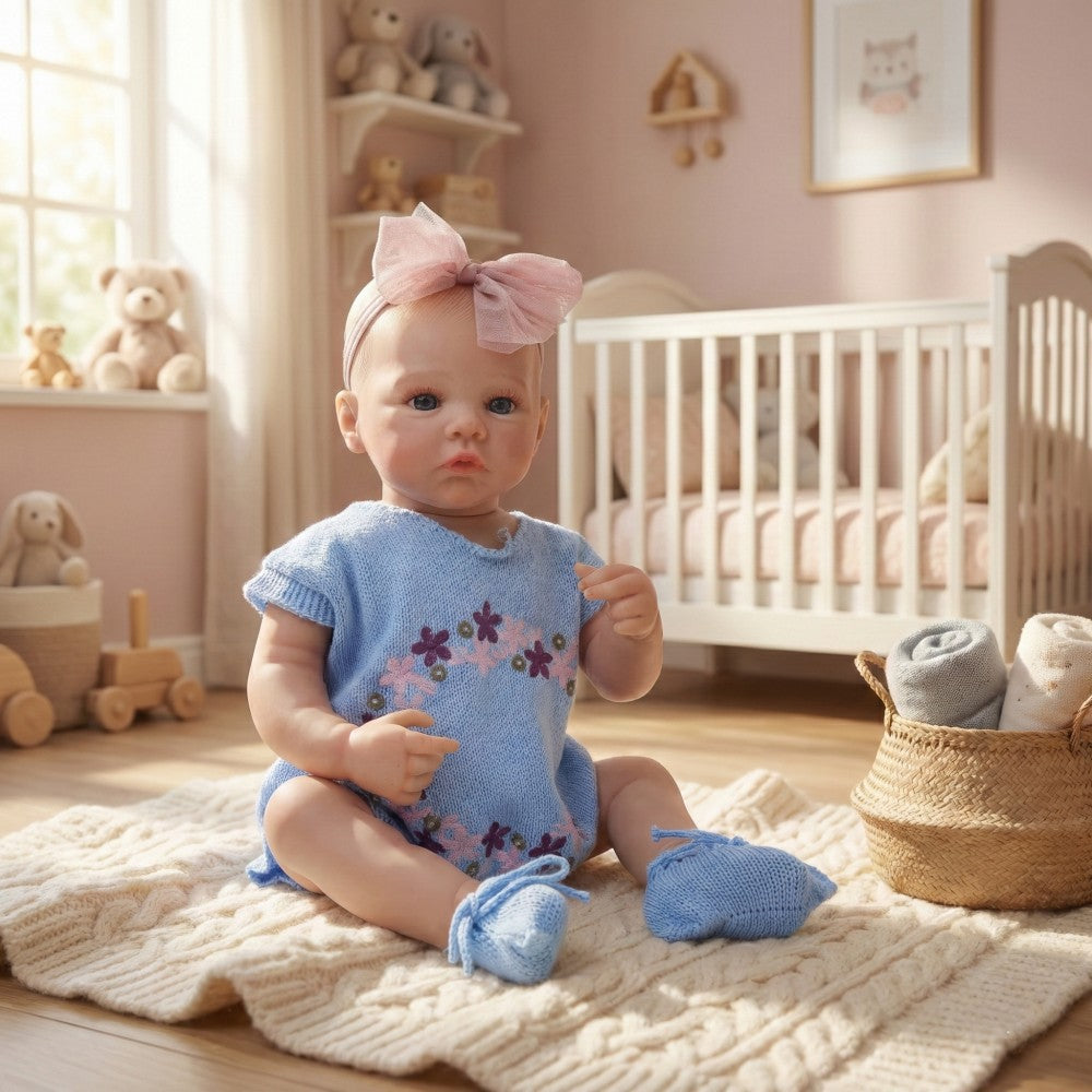 50cm Reborn Doll Full Rubber Simulation Baby