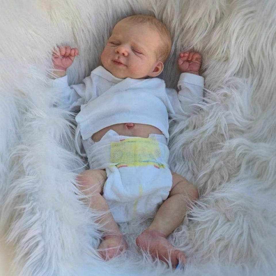 50cm Simulated Baby Full Vinyl Reborn doll 3D Skin Pascle children's gift