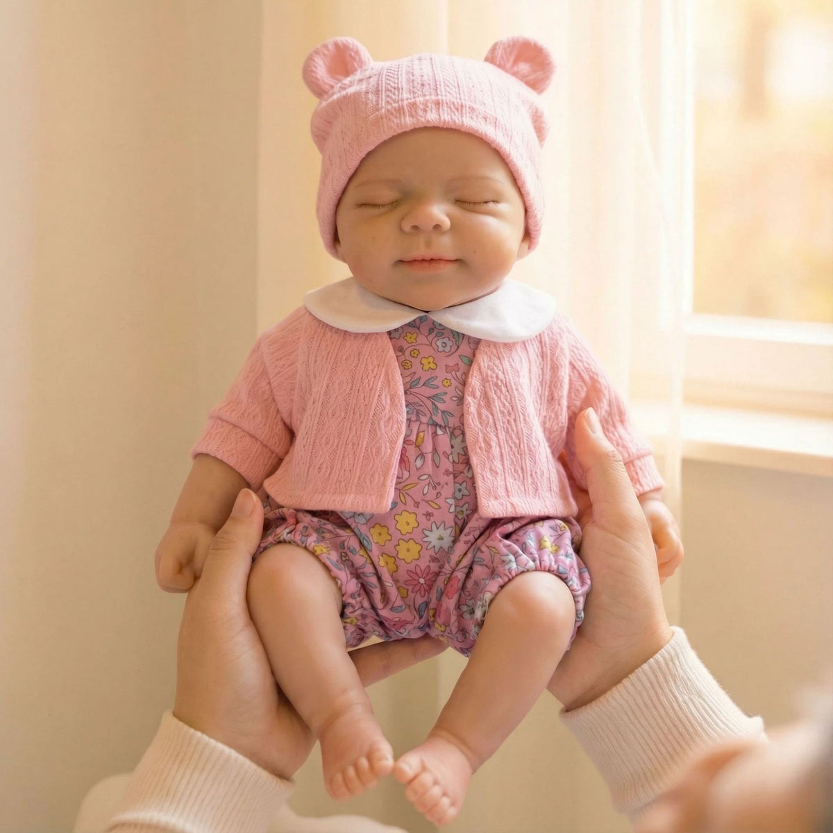 12 inch cardigan top pascale solid silicone reborn doll as a Christmas gift for children
