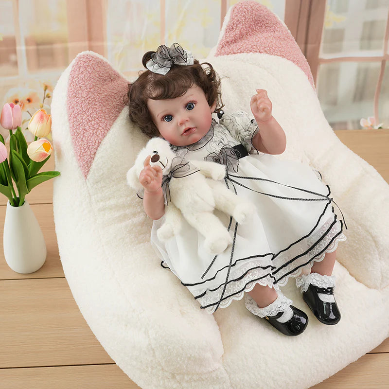 Realistic Reborn Baby Doll Girl 22-inch/55cm Babe Doll Birthday Gifts - Reborn Doll Australia