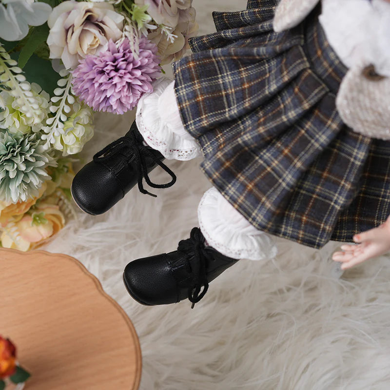 16‑Inch/40cm Porcelain Fabric Country‑Style Dress-up Doll Collectible with Fully Hand‑Painted Face‑Up - Reborn Doll Australia