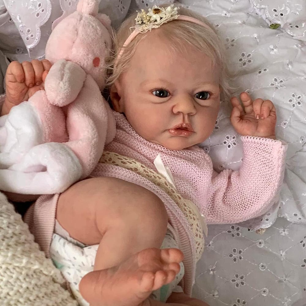18-Inch/45cm Reborn Twin Dolls Set - Realistic Weighted Cloth Body Boy & Girl Siblings - Reborn Doll Australia